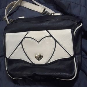 Betsey Johnson bowler style bag